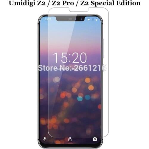 Tempered Glass for Umidigi Z2 PRO Special Edition Screen Protector 9H 2.5D Explosion Proof Protective Phone Film Z2 Case Glass