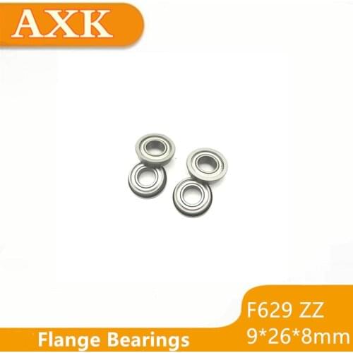 2021 Promotion Direct Selling Free Shipping 10pcs/lot F629zz F629 Zz 9x26x8mm Flange Bearing Ball Radial