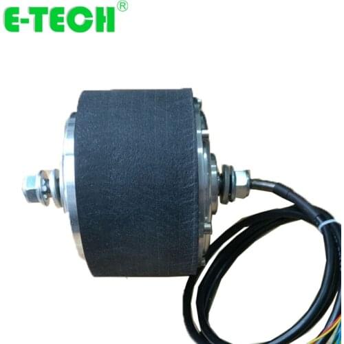 5 inch gear low speed high torque 24V 36V 200W hub motor with tire