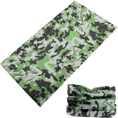 Unisex Running Bandana Men Outdoor Sports Quick Dry Cycling Headband Seamless Bandana Camouflage Headscarf Neck Gaiter Hijab