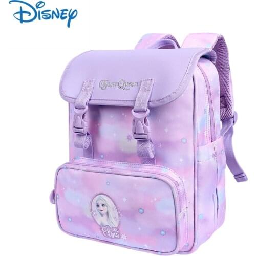 Disney Princess Childrens Backpack Girls School Bag Frozen Elsa Anna Girl Baby Backpacks For Baby Girl