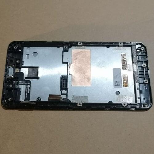 For Asus Zenfone 4 A450CG Touch Screen Digitizer Sensor Glass Panel + LCD Display Panel Monitor Assembly Frame used parts