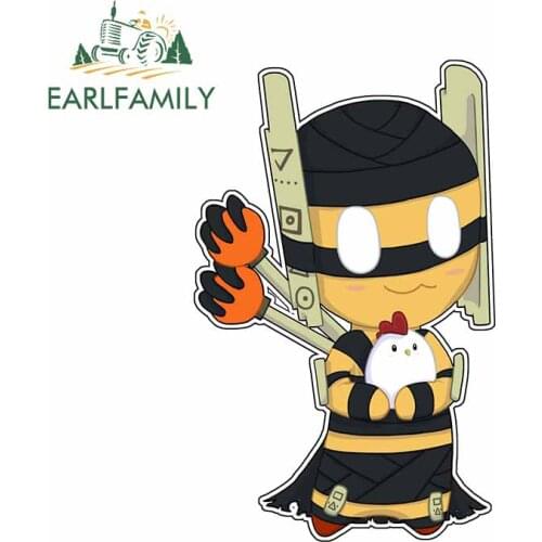 EARLFAMILY 13cm x 8.2cm for Sweet Dota Character Car Stickers Windows Personality Decal Car Styling Surfboard Camper Decoration