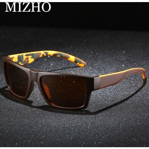 FEISHINI Rectangle High Quality Sunglasses Women Vintage Light Plastic Titanium Sports Sunglasses Polarized Men UV Protection
