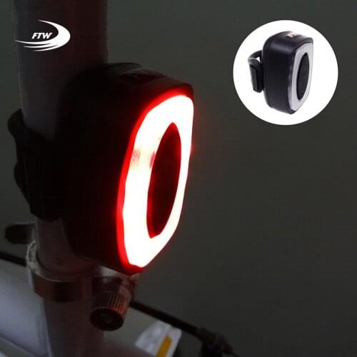 FTW Bicycle Light 7 mode USB rechargeable Bike Tail Rear Light LED Waterproof Night safety Cycling Warning Lamp Lantern TL2111