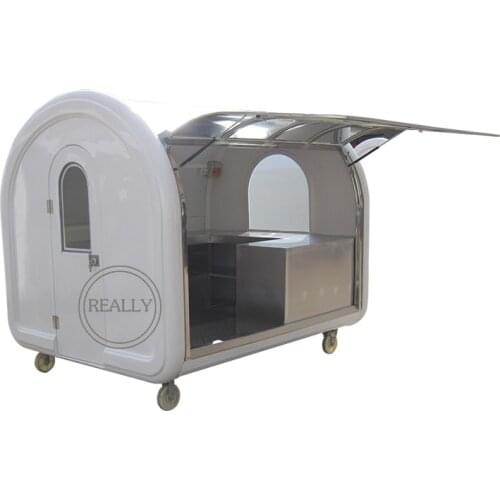 2.5m length 2m width fast food truck for sale bakery food cart van churros food trailer mobile kitchen kiosk