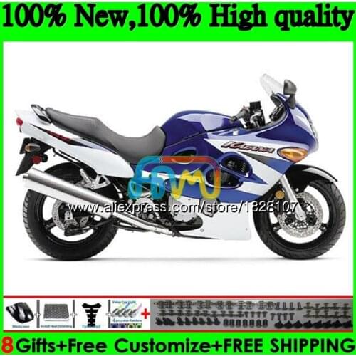 Body For SUZUKI KATANA GSXF 600 750 1998 1999 2000 2001 2002 33BS.89 GSX750F GSXF750 GSXF600 Purple white 98 99 00 01 02 Fairing