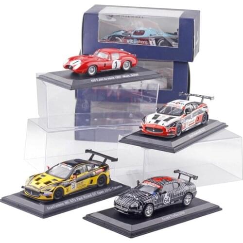 1:43 Scale Metal Alloy Classic Maseratis Racing Rally Car Model Diecast Vehicles Toys For Collection Display For Kids Gifts