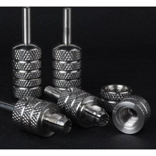 2019 NEW Wholesale Tattoo Machine 25mm Tattoo Handle Supply Tattoo Needle Grip 304 Stasinless Steel