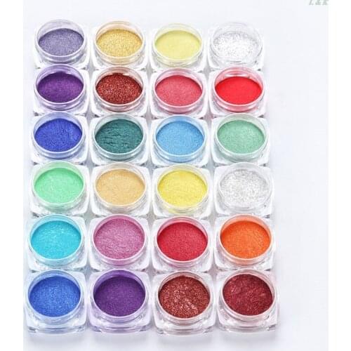 12 Colors Mica Powder Epoxy Resin Dye Pearl Pigment Natural Mica Mineral Powder Coloring for DIY Projects