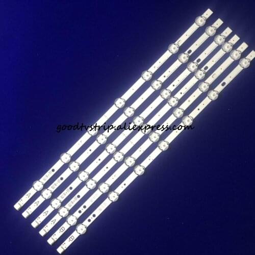 LED backlight strip for Toshiba VESTEL 49" UHD DRT VNB A-TYPE REV03/ B-TYPE REV0.1 49U5766DB 49U6663DB 49U5863DB VES490QNDL