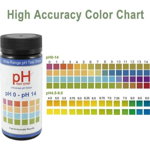 100pcs Professional 0-14 PH Test Strips Paper Kit For Testing Flower Plants Soil Home Garden Tools Soil Test Strips Practical