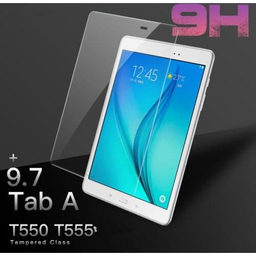 HD Screen Protector For Samsung Galaxy Tab A 9.7 T550 T551 T555 Tempered Glass For SM-T550 9.7" Tablet Protective Film Premium
