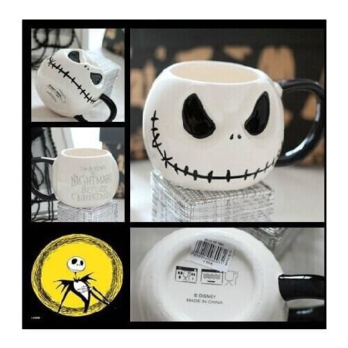 2017 New Arrival coffee mug Pixar Christmas Eve Soul Personality Jack Skull Creative Cartoon Funny Special nice gift