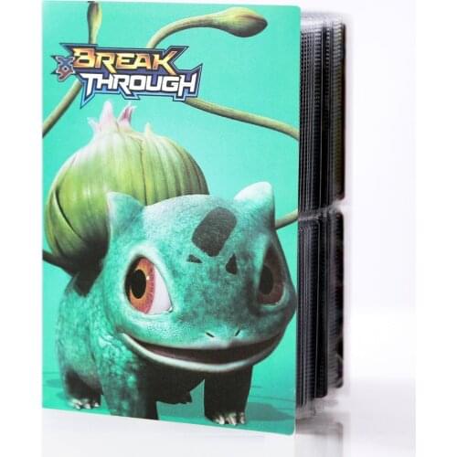 Pokemon Album Book Map Folder Game Card VMAX New 240 Pcs 4 Pocket Holder Collection Loaded List Kid Cool Toy Gift Cartoon Card