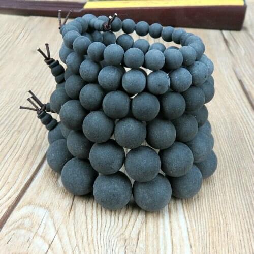 Black beeswax Beads Tibetan Buddhism Amulet Bracelet