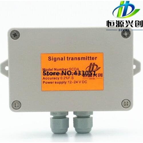 Weighing sensor, force sensor, pressure sensor signal transmitter, load cell sensor signal converter,output signal:RS485