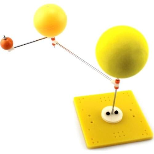 DIY Assembled Earth Moon Sun Orbital Planetarium Model Geography Education Toy
