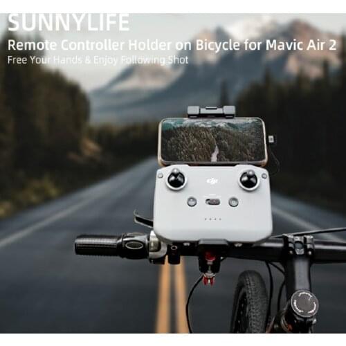 Hot Sale Unique Remote Controller Holder on Bicycle Following Shot Remote Controller Bracket Mount for Mavic Air 2/DJI Mini 2