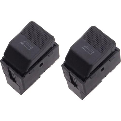 2Pcs/Set 5 Pin Car Power Window Switch Button Fit For VW Polo Lupo Hatchback Seat Cordoba Saloon Ibiza 1999 2000 2001 MA1541