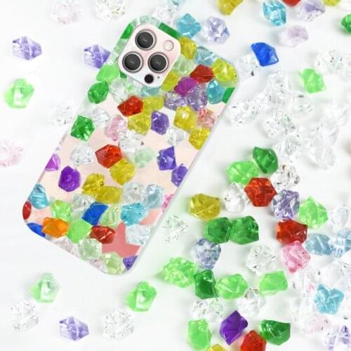 Colorful Acrylic Crystal Gems Diamond Acrylic Transparent Stone Crystal Rocks Vase Filler Fish Tank Home Wedding Decoration Gift