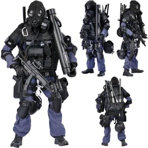 1/6 Scale KADHOBBY SWAT Breaker armed police policeman Corps Military Army soldier Model toy 12' Full Set Action Figure Toy