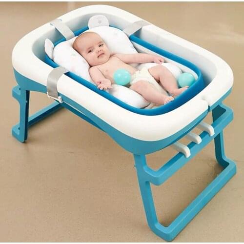 Non-Slip Bath Tubs 1PC Portable Folding Bathtub Baby Shower Portable Silicone Capacity Washing Storage Foot Spa Bath Hot Tub