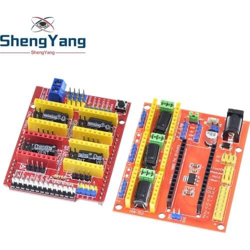 New CNC Shield V4 shield V3 Engraving Machine / 3D Printer / A4988 Driver Expansion Board for arduino Diy Kit