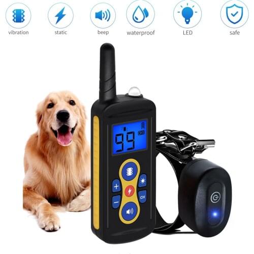 New Dog-Collar 800M T-600 Pet Tool Daily Training Collar for Dogs Waterproof Rechargeable Collar Receiver Remote Control collar