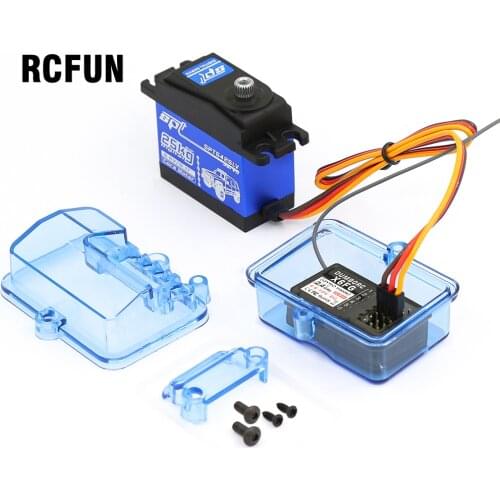 Hot Blue Plastic Waterproof Receiver Receiving Box for Huanqi727 / Slash RC Car Remote Control Accesory