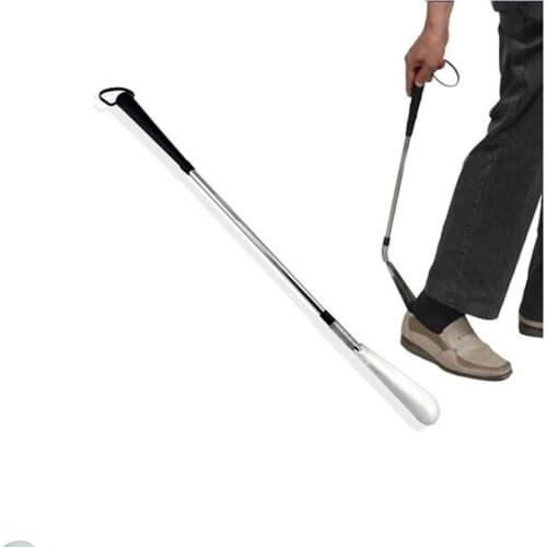 Professional 10/58cm Durable Stainless Steel Shoe Horns Easy Handle Shoe Horn Spoon Shoehorn Shoe Lifter Tool