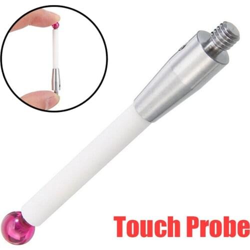 CMM Touch Probe Stylus 6mm Dia Rubine Ball Ceramic Stem M4 A-5000-3709 Touch Probe CMM Machines & Comparators