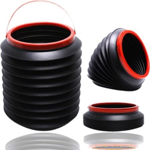 Mini Bin For Car Trash Garbage Rubbish Hanging Collapsible Foldable Waste Basket