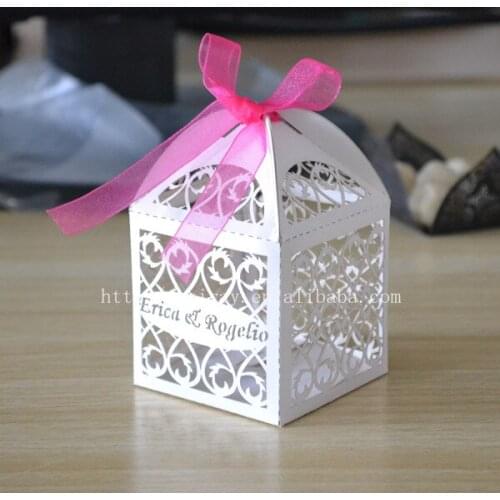 Custom name wedding souvenirs wedding favors and gifts box&bags for guests