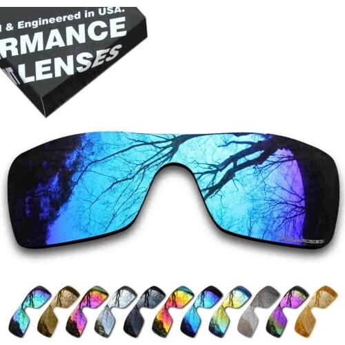 ToughAsNails Resist Seawater Corrosion Polarized Replacement Lenses for Oakley Batwolf Sunglasses - Multiple Options