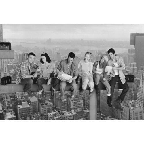 Friends TV Show High Art Silk Canvas Poster Print Movie Picture For Living Room Wall Decor Wall Art Posters Home Decor More Size