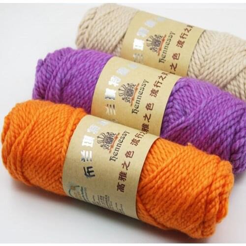 High Quality Alpaca Thick Mohari Wool Crochet Yarn For Visan Hand Knitting Soft Sweater Hat Scarf Cashmere Thread
