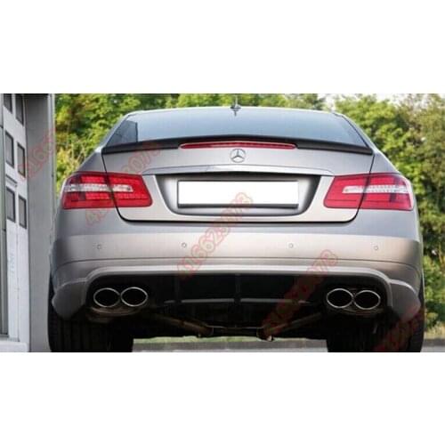 Fit for Mercedes-Benz E W207 Coupe E200 E260 E300 E350 carbon fiber rear spoiler rear wing