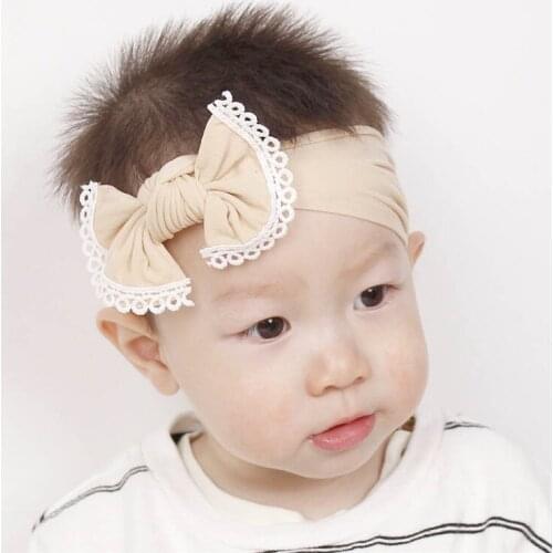 1Pc Cute Baby Toddler Infant Bowknot Headband Hairband Headwear New Arrival Dropshipping