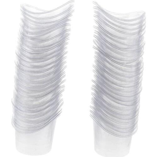 100 X Disposable Eye Wash Flush Cup First Aid Vision Care Tool Measuring Cup Fits A Majority Of Individuals