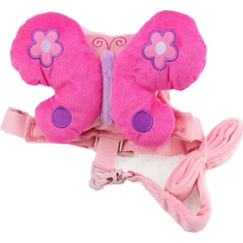 2 in 1 Harness Buddy Children Toy Backpacks with Safty Straps Toddler Funny Plush Harness with Anti Lost Strap 30 models