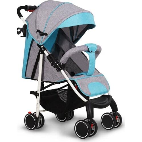 2019 New Comfortable Simple Baby Stroller Electric Lightweight Easy Care Baby Stroller Baby 360 Stroller Travel Stroller