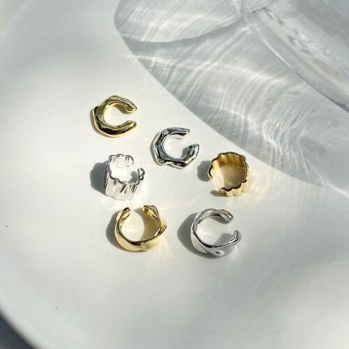 2021 New Arrival Personality Non Pierced Ear Clip Earring Jewelry Small and Big Ear Cuff For Women Girl Trendy Jewelry Gift