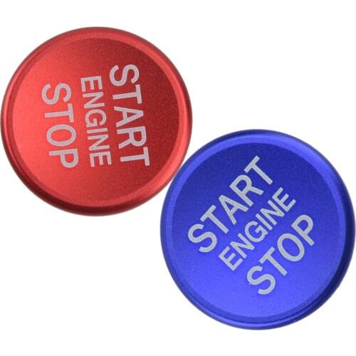 Aluminum Engine Start Stop Push Switch Button Cover Trim Cap Fit for VW Golf 7 MK7 GTI R Jetta CC Arteon