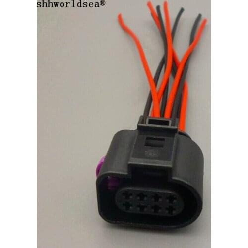 Worldgolden 10Pin 1.5mm car waterproof connector auto electrical plug socket 1J0973715 for vw audi 1J0 973 715