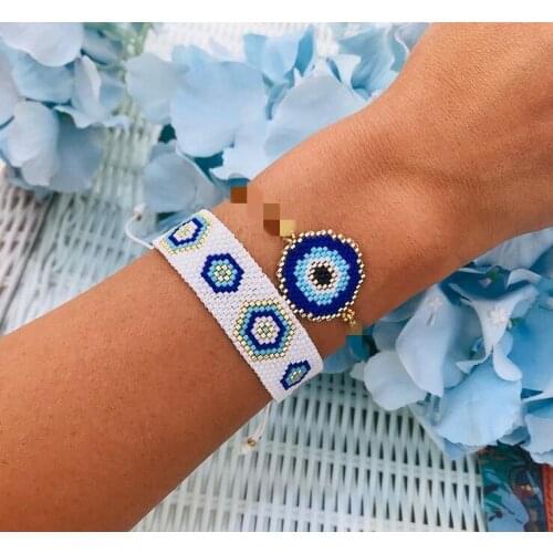 Pretty Bead MIYUKI Bracelets For Women Bohemian Lovely cat Bracelet Girl Gift