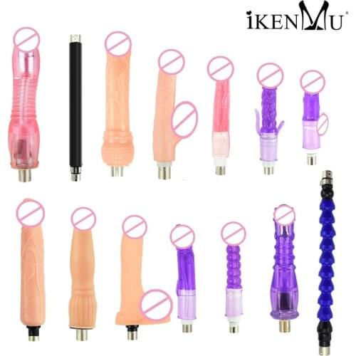 3XLR Dildo For Sex Machine,Elegant Single Women Sex Toy Machine Accessories Differ Size,Suggest Use With Automatic Sex Machine