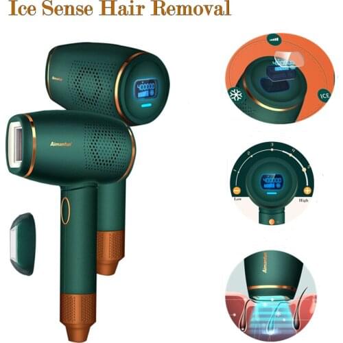 IPL Laser Epilator Hair Remover Ice Feeling Epilator Permanent Laser Body Electric Depiladora Female Household Bikini Trimmer