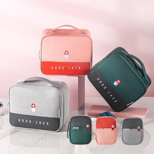 TreatmentHousehold Home Outdoor Car Multifunction Waterproof Zip Strap For Hiking Medicine Pill Storage Bag