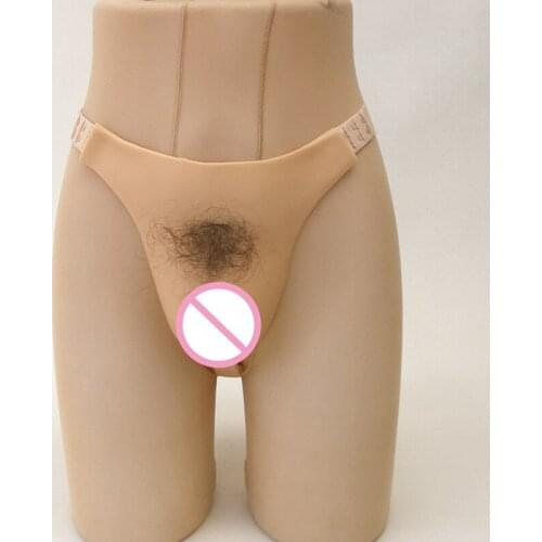 2020 new Silicone T-back Vagina Panty can intercourse Fake Pussy Shemale For Crossdresser Transgender Drag Queen Cosplay